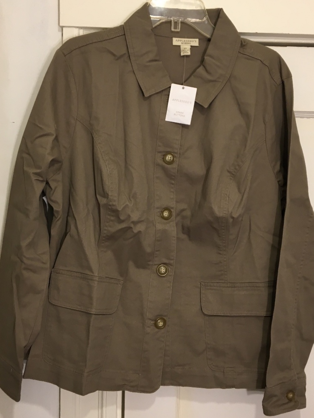 NWT Appleseed’s Top Jacket